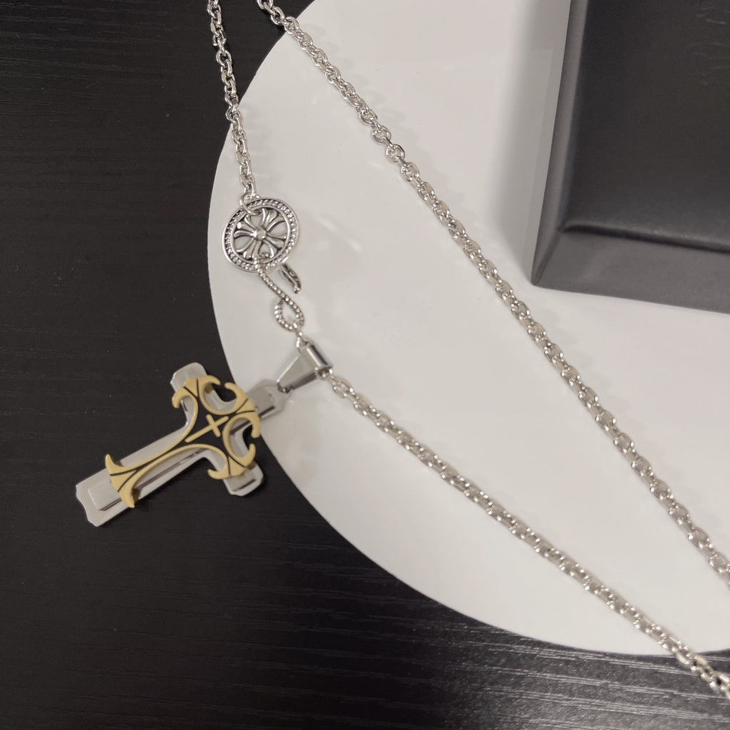 【CHROME HEARTS】ネックレス、新しいネックレス万能シンプルファッションオーナメント