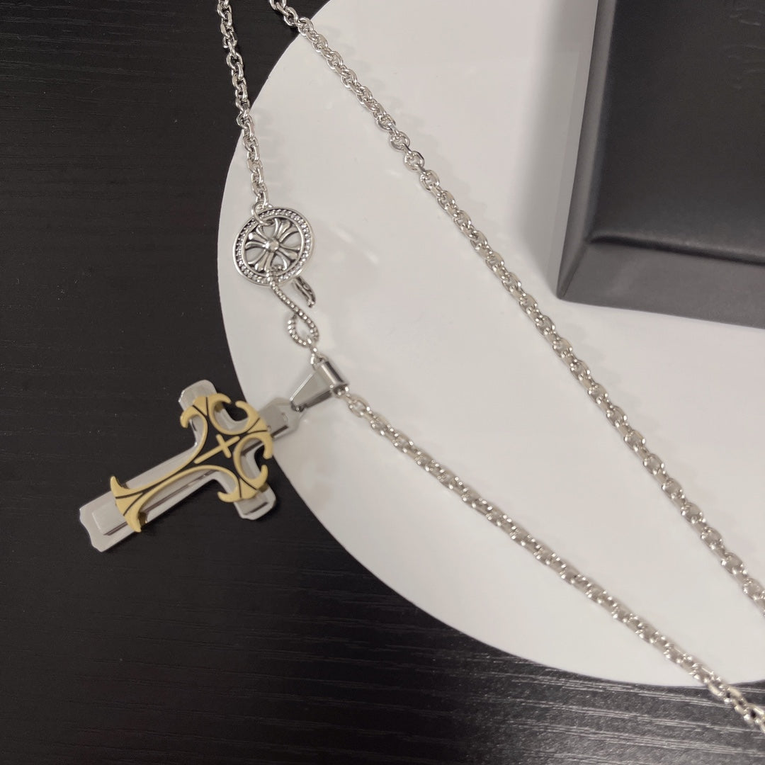 【CHROME HEARTS】ネックレス、新しいネックレス万能シンプルファッションオーナメント