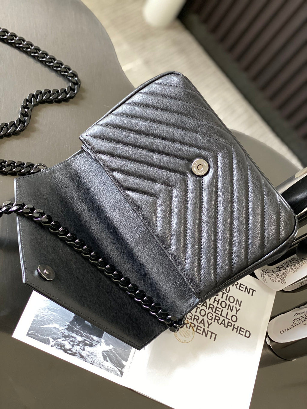 サンローラン YSL モノグラム カレッジバッグ
