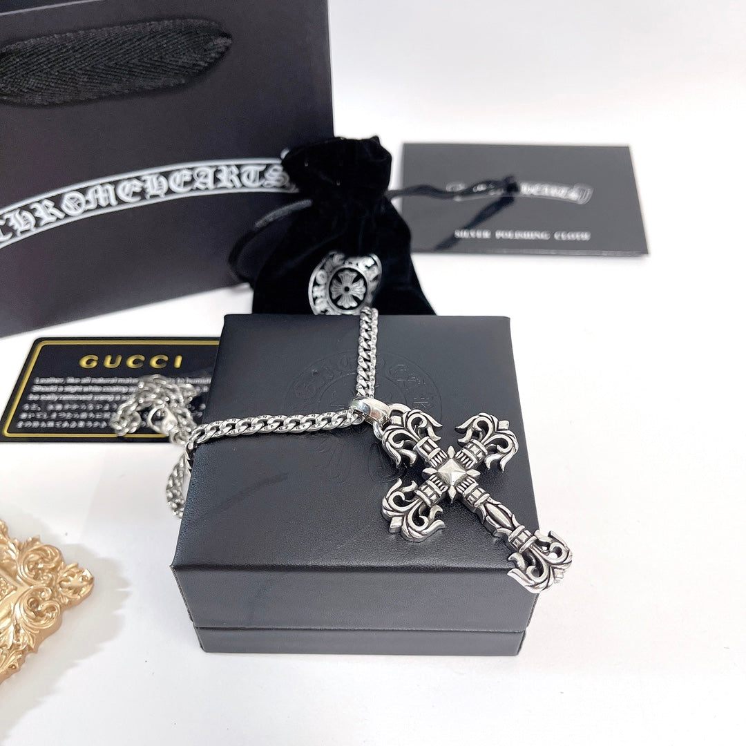 【CHROME HEARTS】ネックレス、新しいネックレス万能シンプルファッションオーナメント