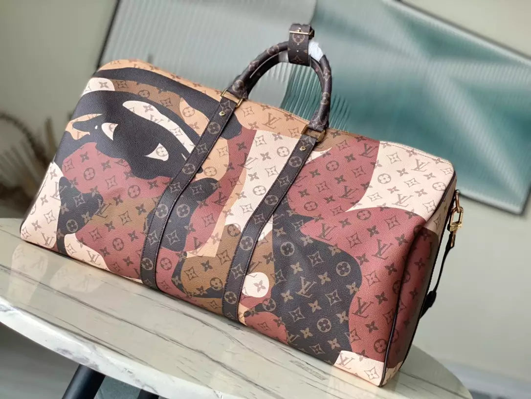 LV キーポル バンドリエール 55 ブラウン – LW183