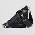 累積売上第１位☆新作☆ プラダ PRADA トライアングル レザーショルダーバッグ