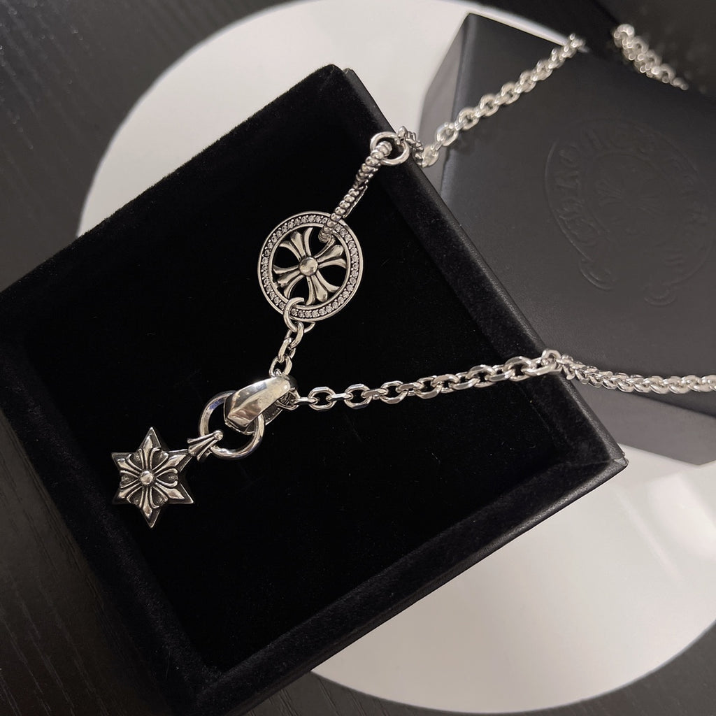 【CHROME HEARTS】ネックレス、新しいネックレス万能シンプルファッションオーナメント