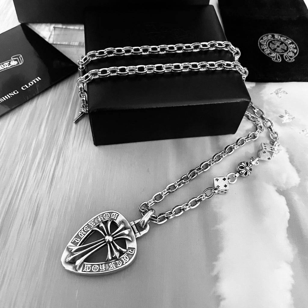 【CHROME HEARTS】ネックレス、新しいネックレス万能シンプルファッションオーナメント