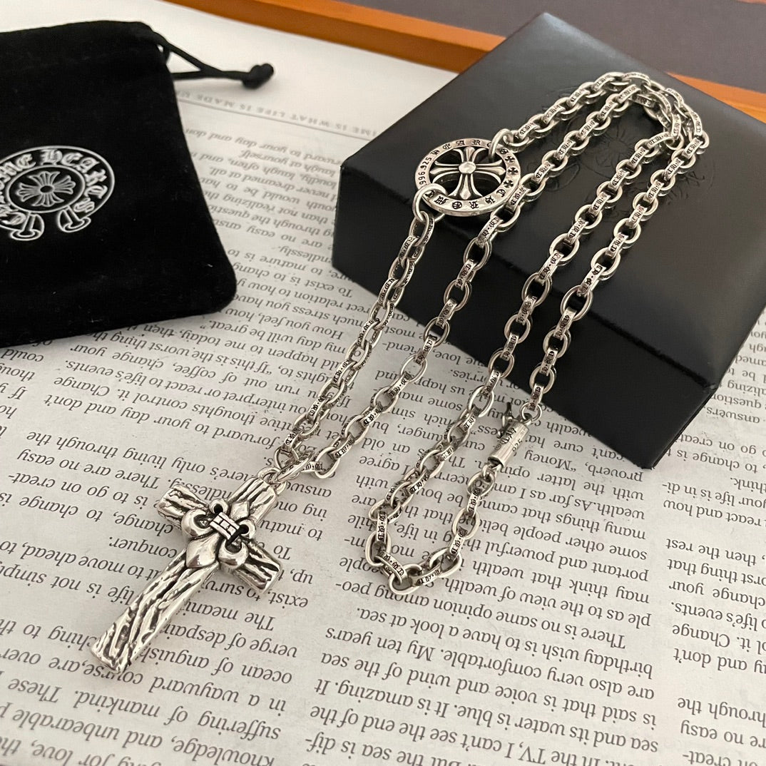 【CHROME HEARTS】ネックレス、新しいネックレス万能シンプルファッションオーナメント