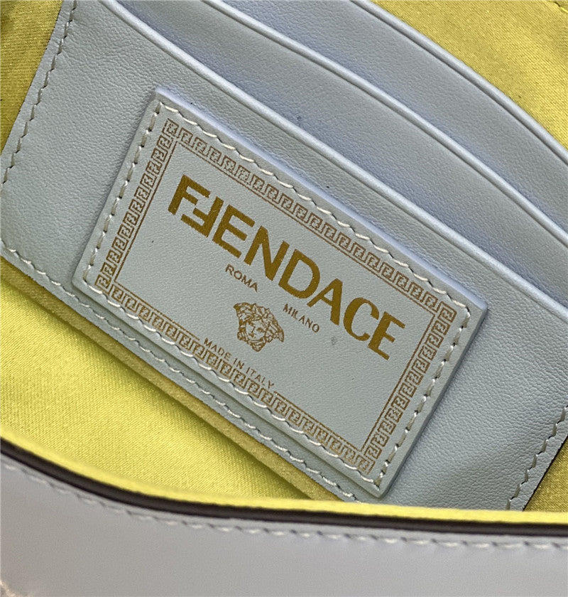 フェンディ x ヴェルサーチ バゲット ホーボーバッグ