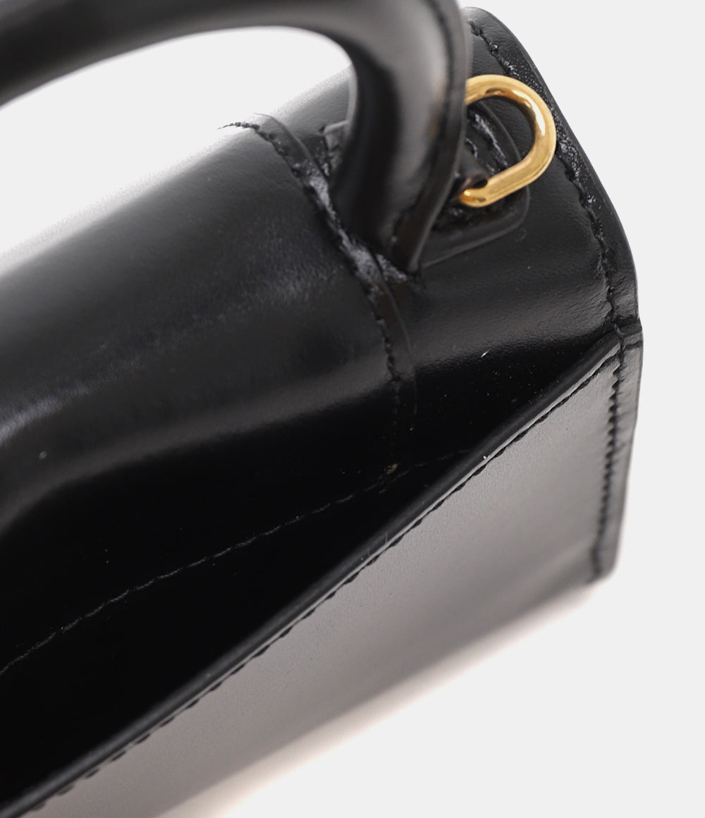 ☆BALENCIAGA HOURGLASS ミニ TOP HANDLE バッグ