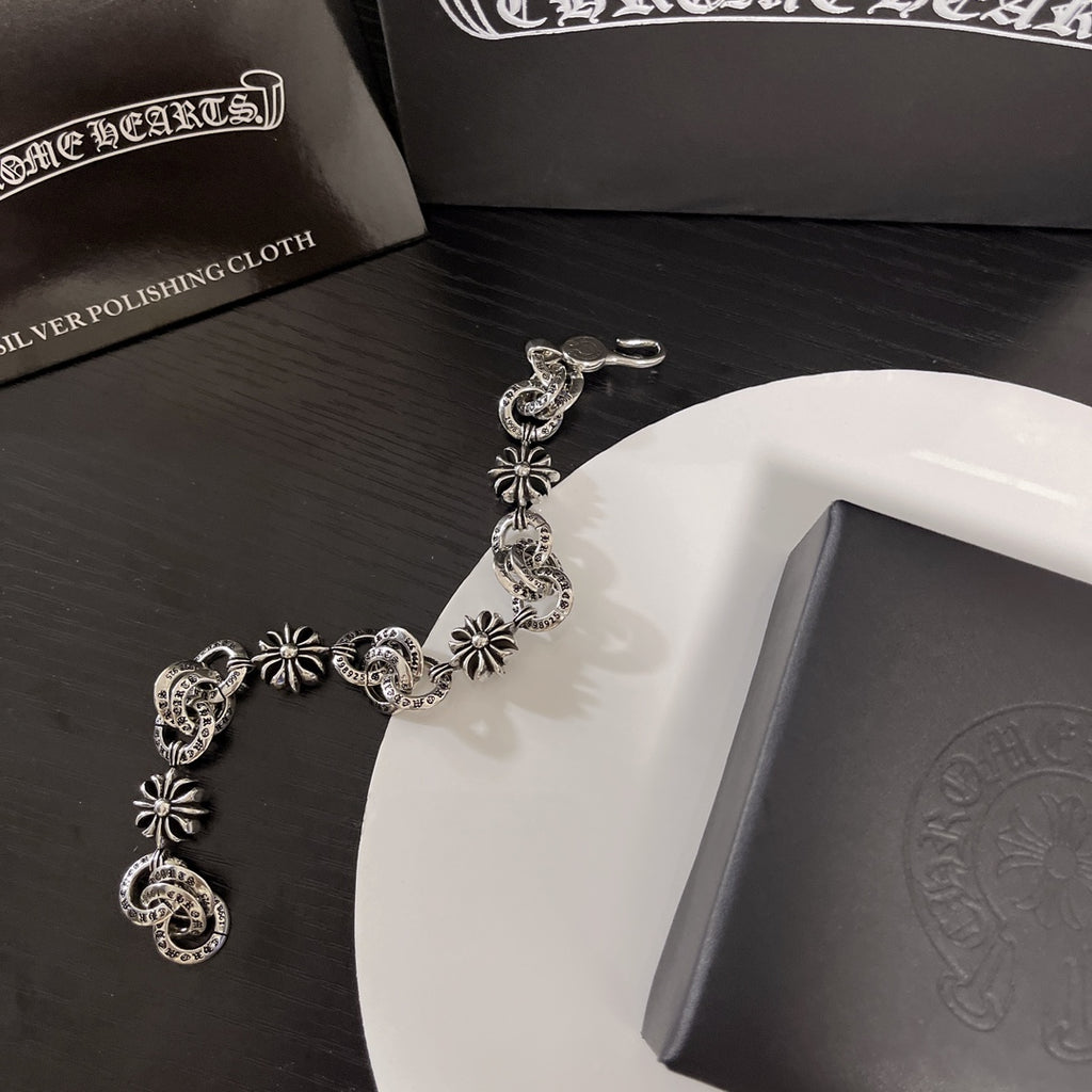 【CHROME HEARTS】ブレスレット、ファッションシンプルなスタイル