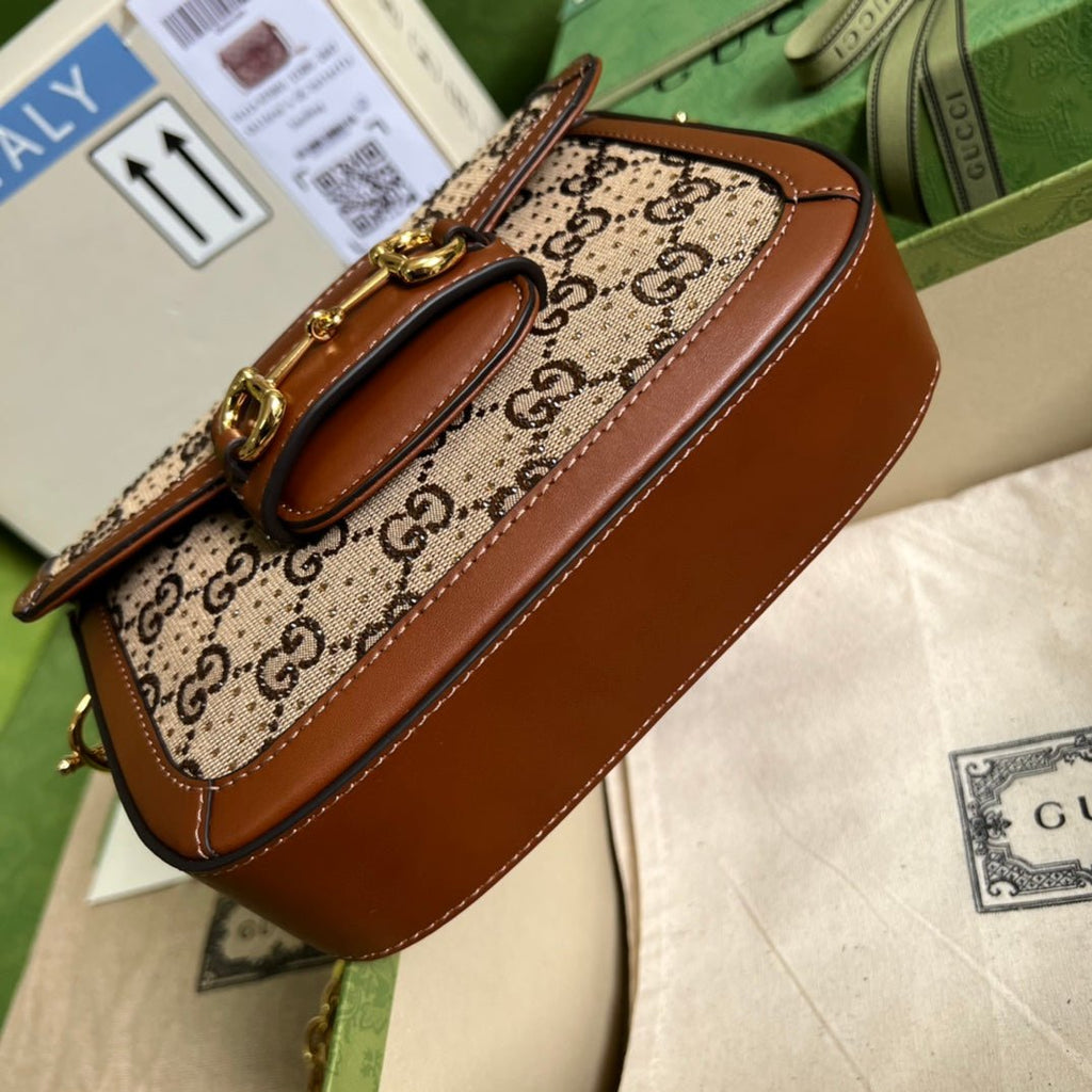 グッチ ホースビット 1955 GG ミニバッグ - nonlienmn