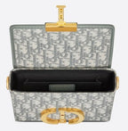 【Dior】♯NEW【Christian Dior】知的に魅せるエレガントカラー☆BOX BAG