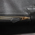 エルメス バーキン 25 ブラック シャイニー ニロティカス クロコダイル ゴールド金具
