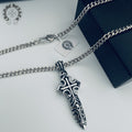 【CHROME HEARTS】クロムハーツ、新しいネックレス万能シンプルファッションオーナメント