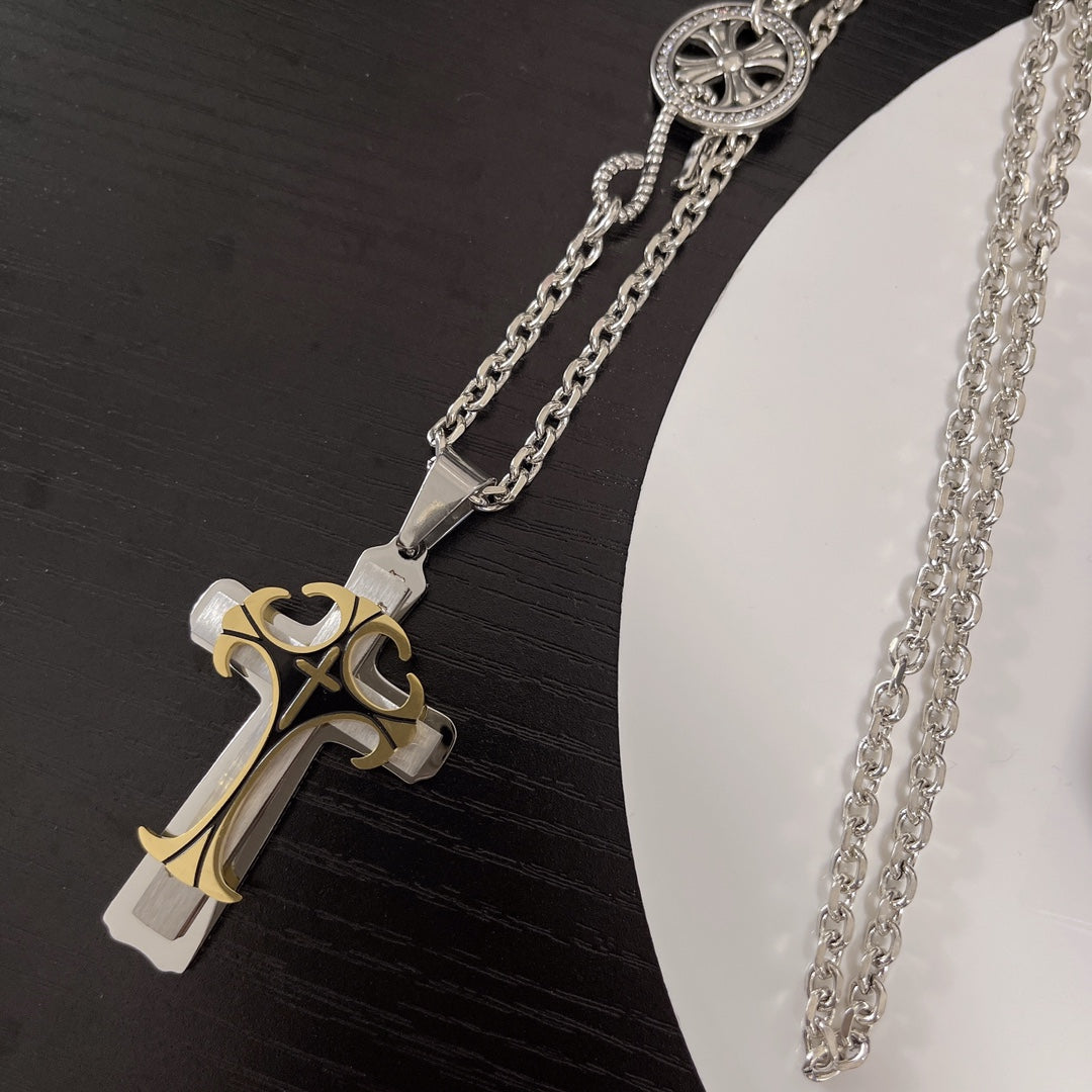 【CHROME HEARTS】ネックレス、新しいネックレス万能シンプルファッションオーナメント