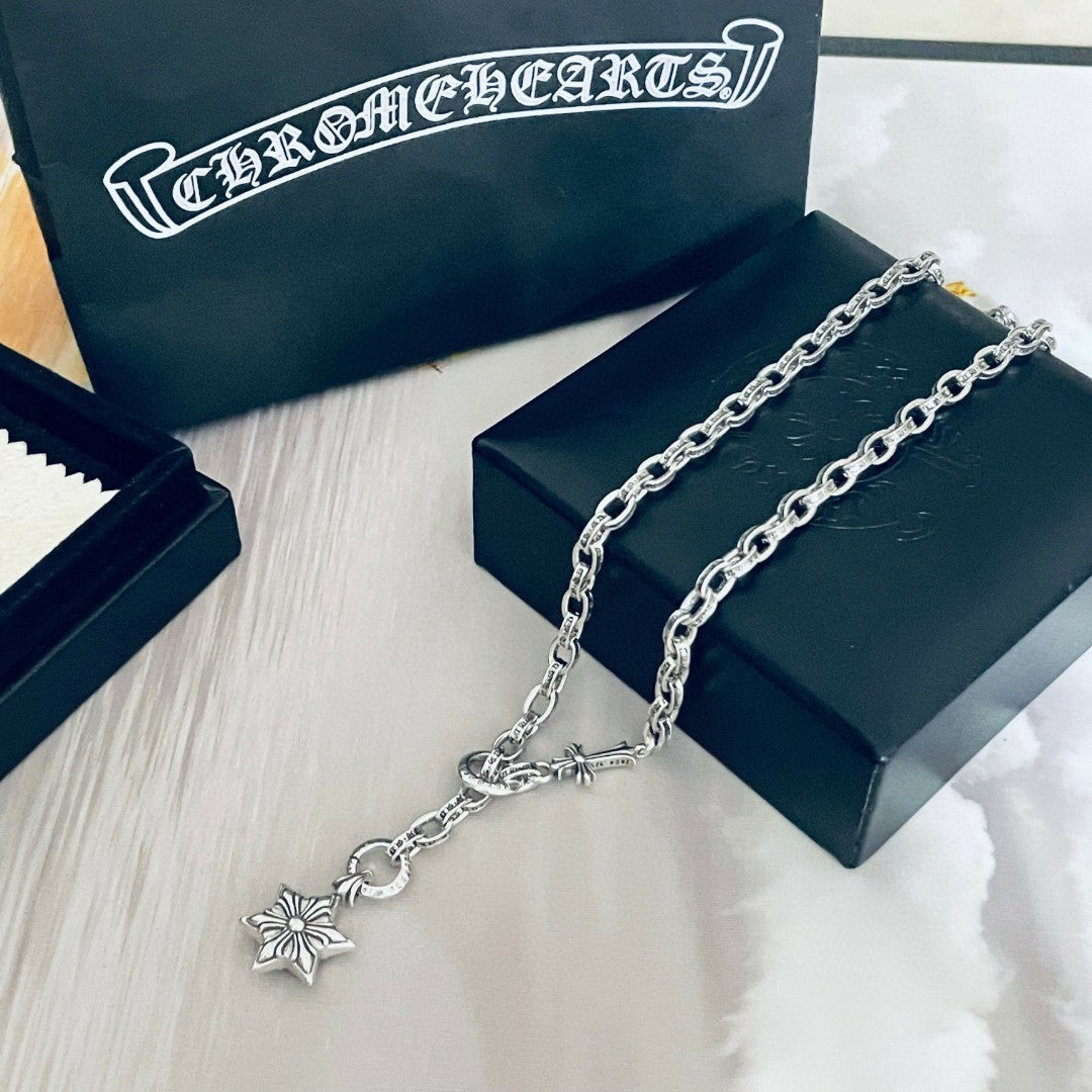 【Chrome Hearts】ネックレス、新しいネックレス万能シンプルファッションオーナメント