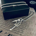 【Chrome Hearts】ネックレス、新しいネックレス万能シンプルファッションオーナメント 男女兼用