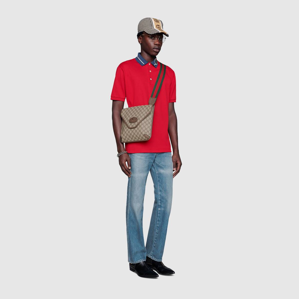 GUCCI〔ネオ ヴィンテージ〕GGミディアム メッセンジャー