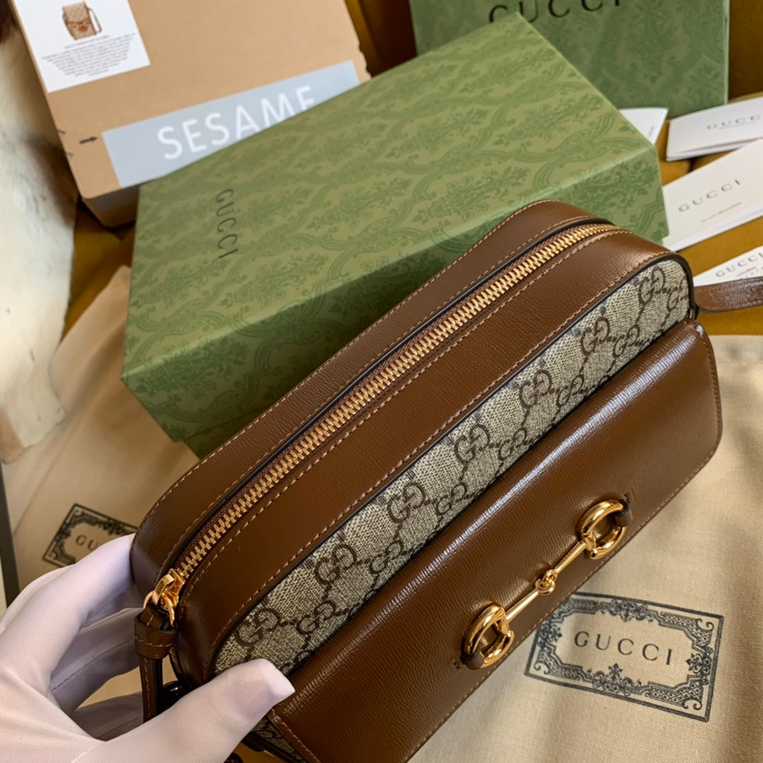 グッチ ホースビット 1955 スモール ショルダーバッグ