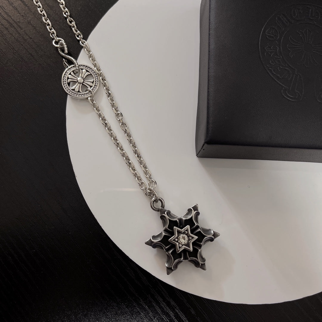 【CHROME HEARTS】ネックレス、新しいネックレス万能シンプルファッションオーナメント