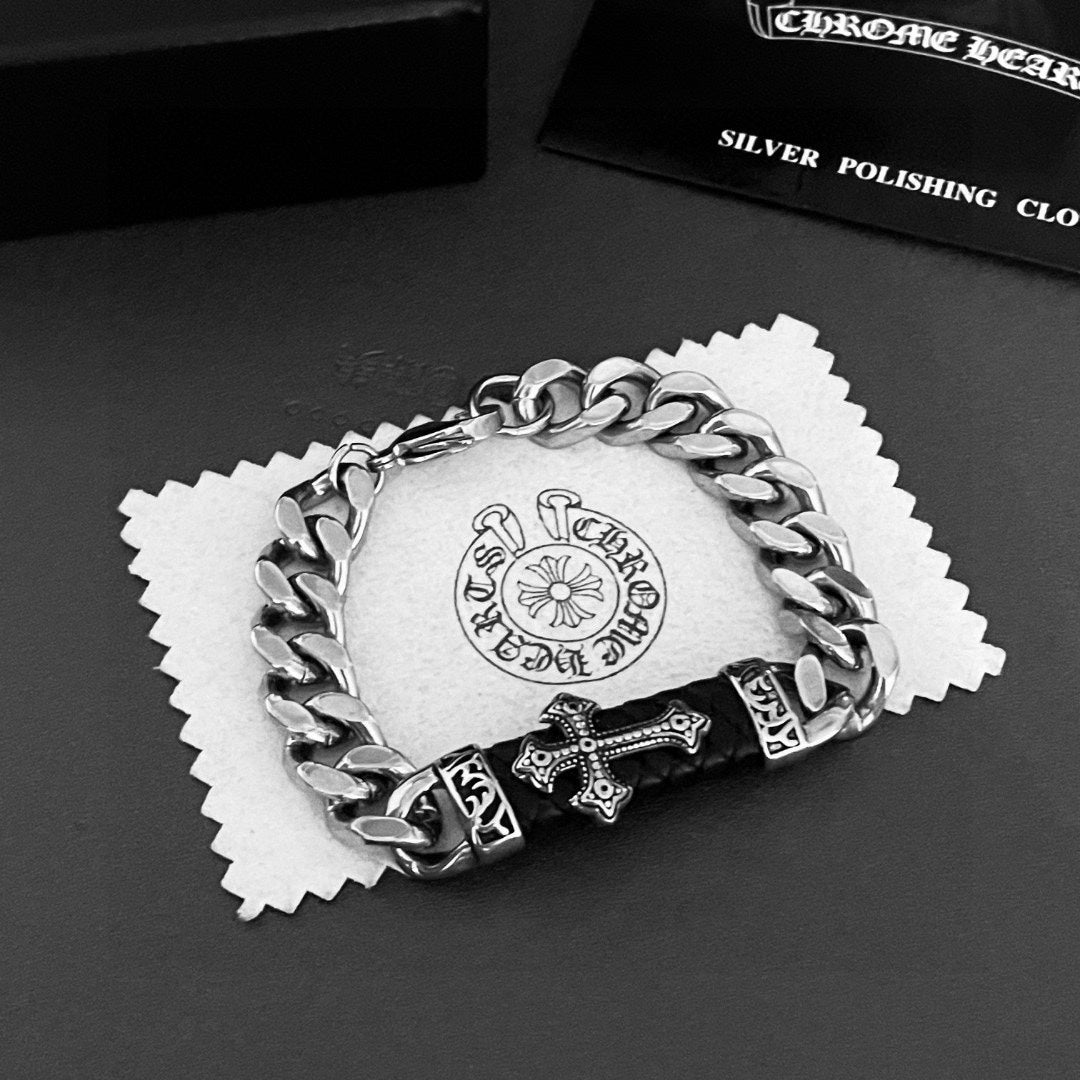 【CHROME HEARTS】ブレスレット、ファッションシンプルなスタイル