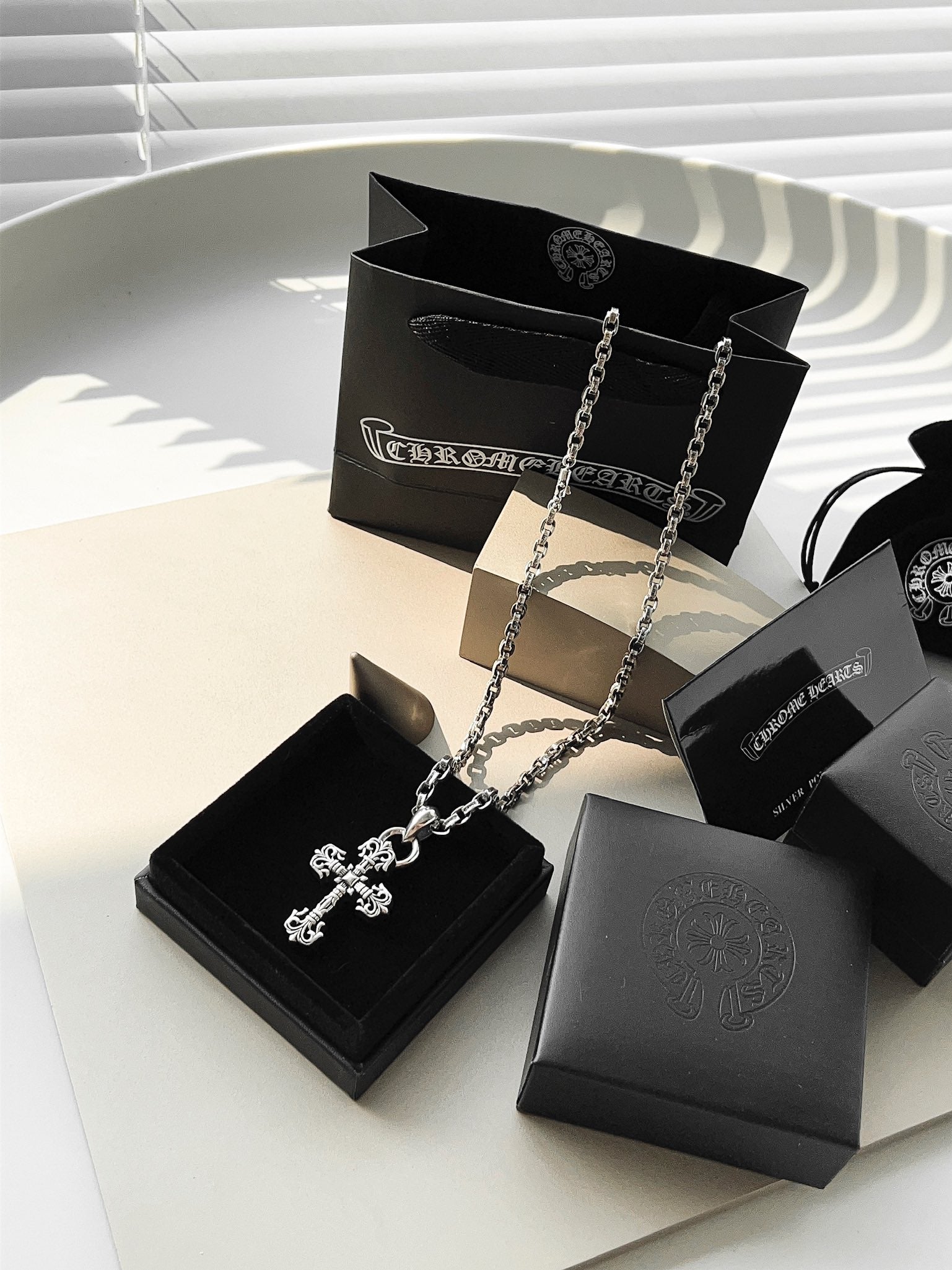 【Chrome Hearts】ネックレス、新しいネックレス万能シンプルファッションオーナメント