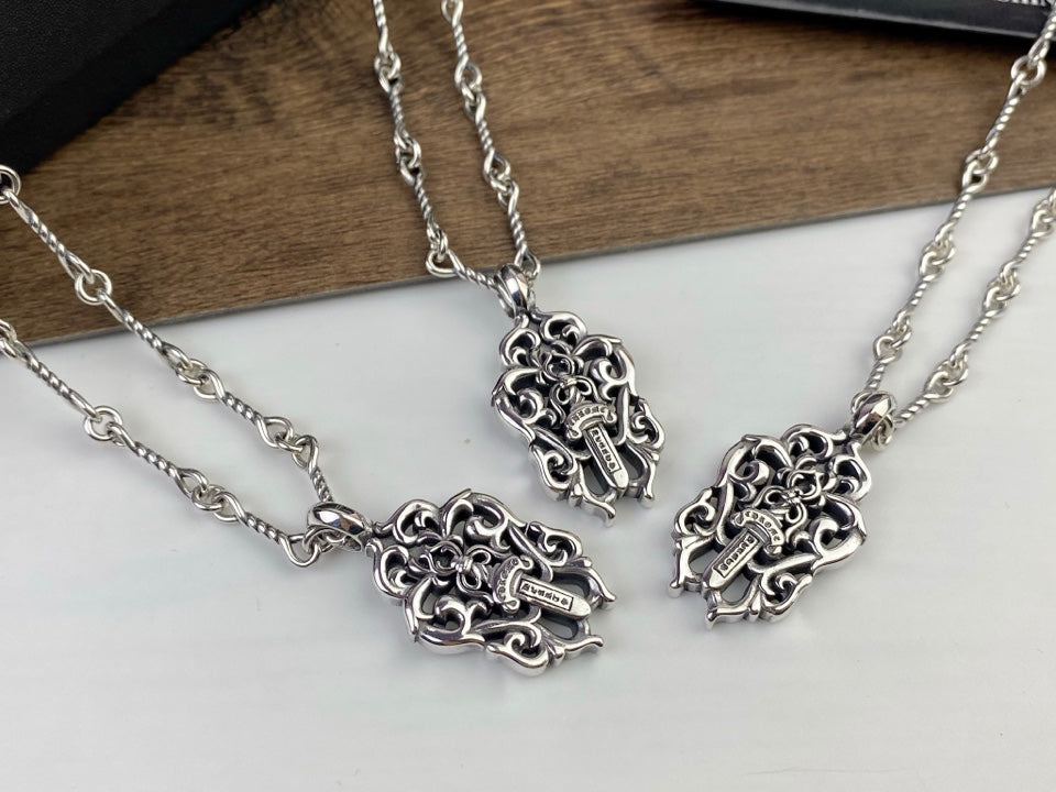 【Chrome Hearts】ネックレス、新しいネックレス万能シンプルファッションオーナメント