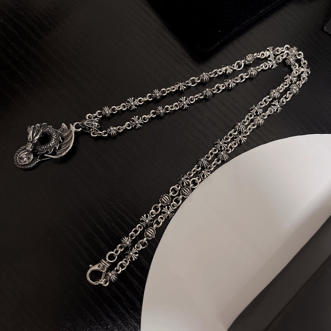 【CHROME HEARTS】ネックレス、新しいネックレス万能シンプルファッションオーナメント