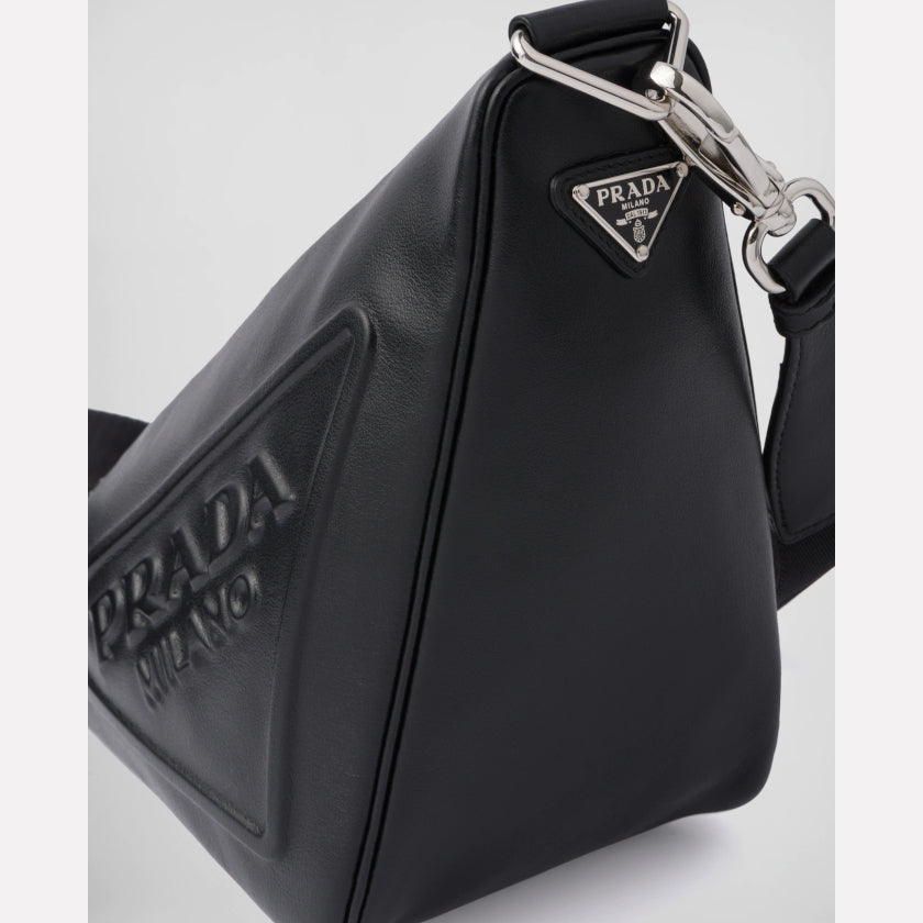 累積売上第１位☆新作☆ プラダ PRADA トライアングル レザーショルダーバッグ
