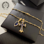 【Chrome Hearts】ネックレス、新しいネックレス万能シンプルファッションオーナメント