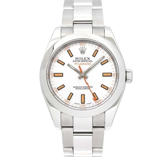 ロレックス ミルガウス ランダム ホワイト ROLEX MILGAUSS 116400