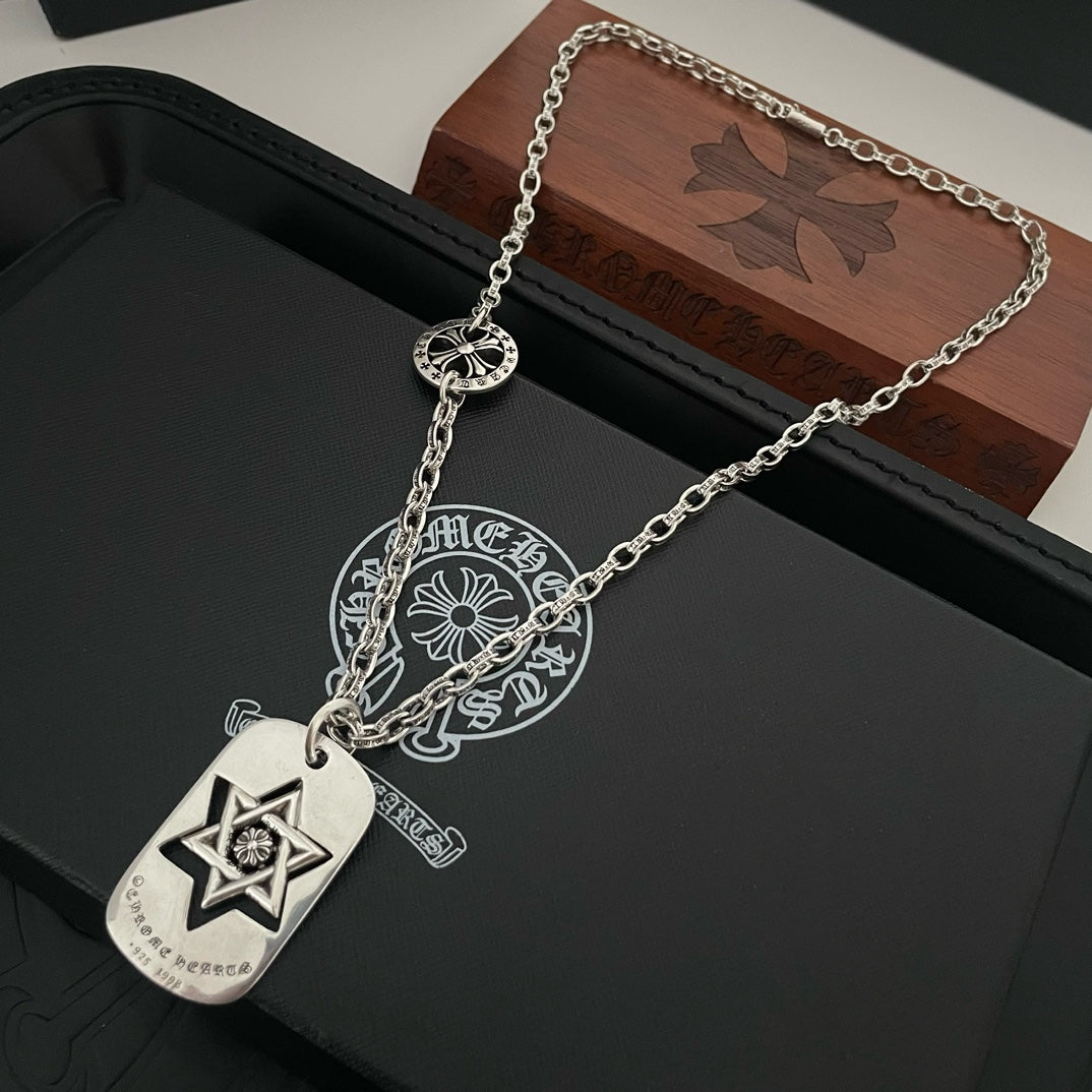 【CHROME HEARTS】ネックレス、新しいネックレス万能シンプルファッションオーナメント