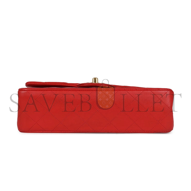 シャネル スモール クラシック ダブルフラップ レッド 1190960 (23*15*6.5cm)