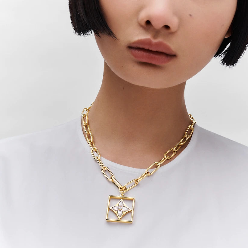 LV ルイ・ヴィトン B ブロッサム ネックレス Q94466