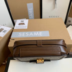 留め具付きGGミニバッグ