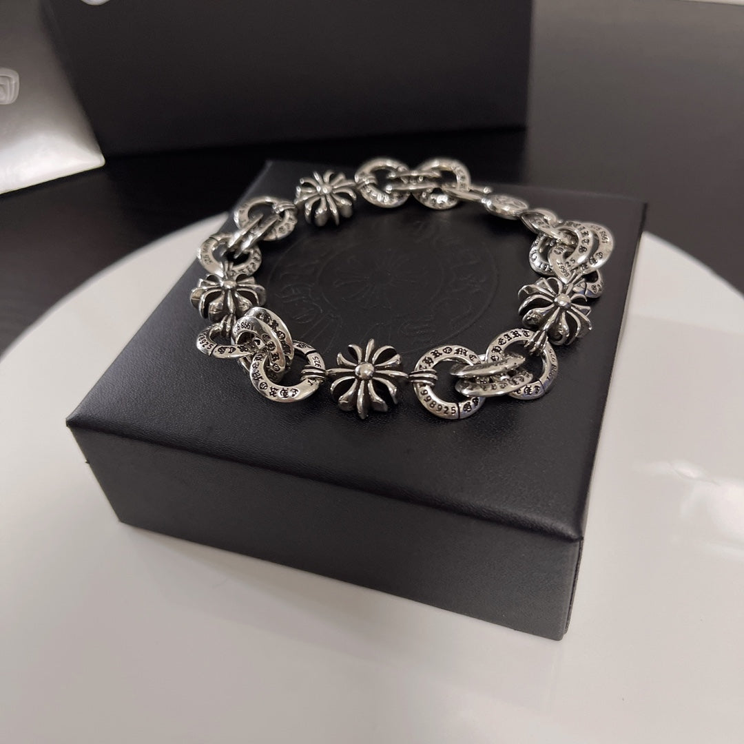 【CHROME HEARTS】ブレスレット、ファッションシンプルなスタイル