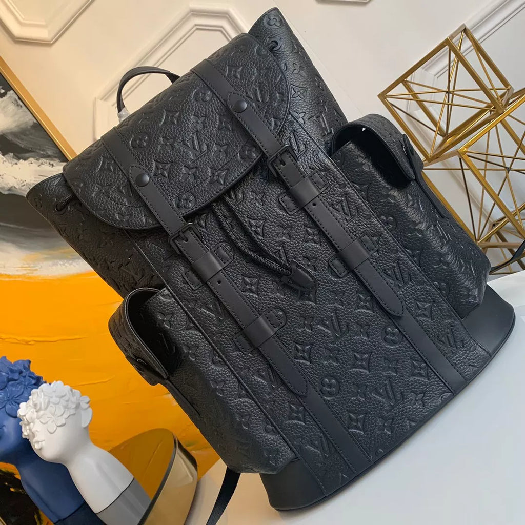 クリストファー MM バックパック ブラック モノグラム トリヨンレザー M55699 – LW349