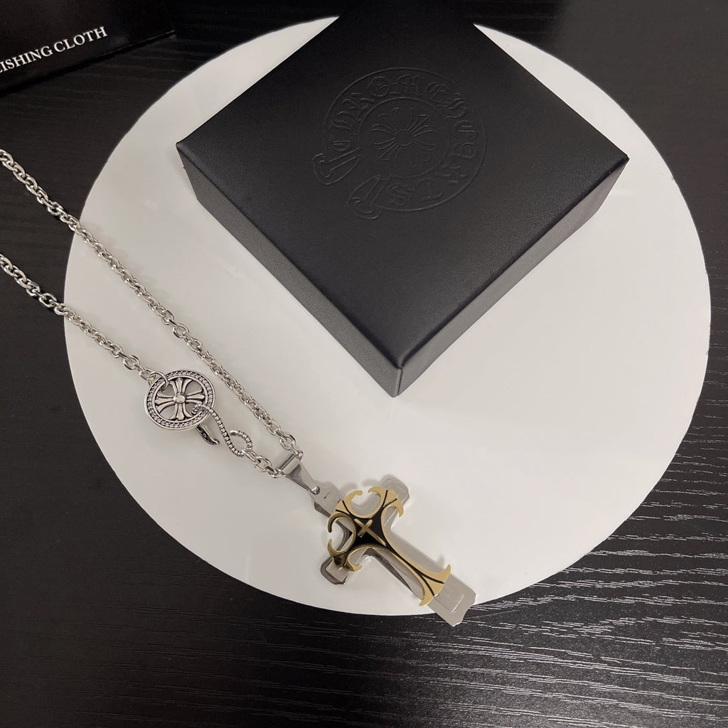 【CHROME HEARTS】ネックレス、新しいネックレス万能シンプルファッションオーナメント