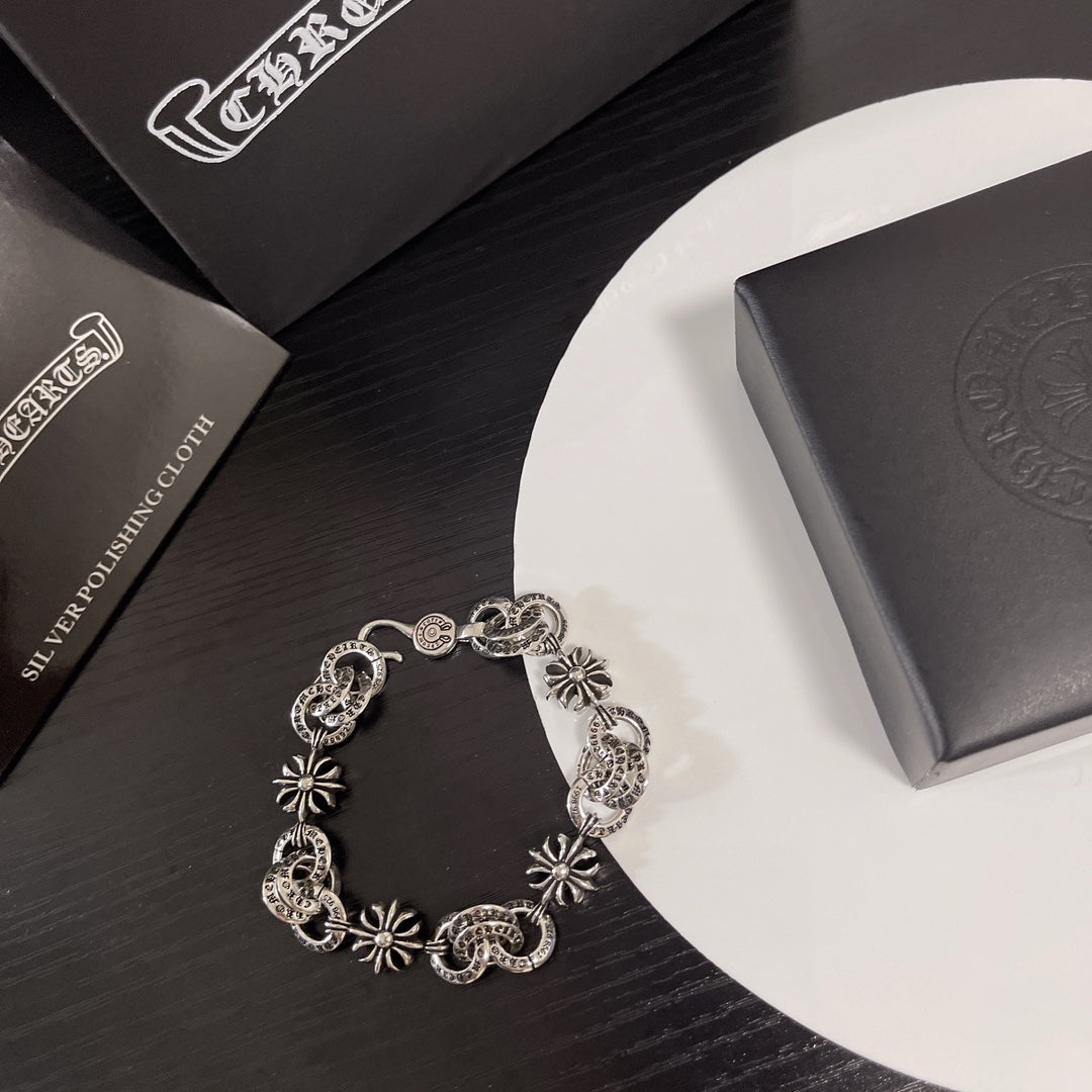 【CHROME HEARTS】ブレスレット、ファッションシンプルなスタイル