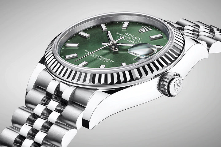 デイトジャスト 31 オイスター 31 mm オイスタースチール＆ホワイトゴールド