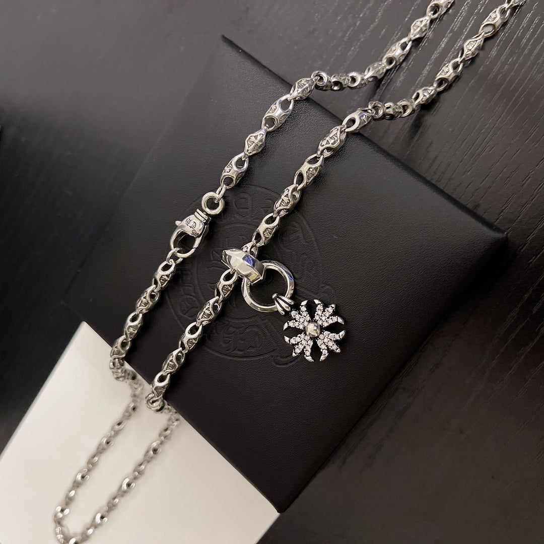 【CHROME HEARTS 】ネックレス、新しいネックレス万能シンプルファッションオーナメント