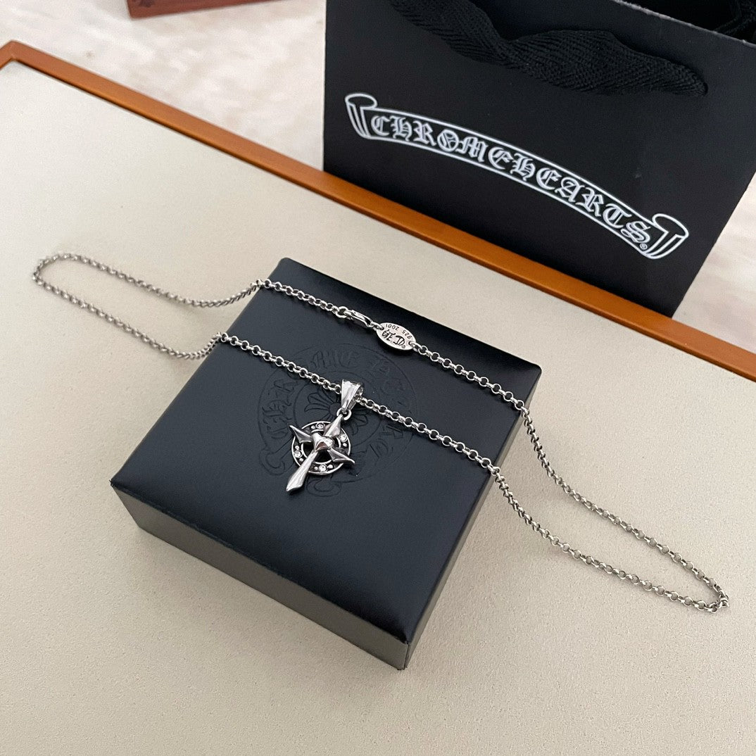 【CHROME HEARTS】ネックレス、新しいネックレス万能シンプルファッションオーナメント