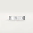 ラブウェディングバンド、ダイヤモンド1個