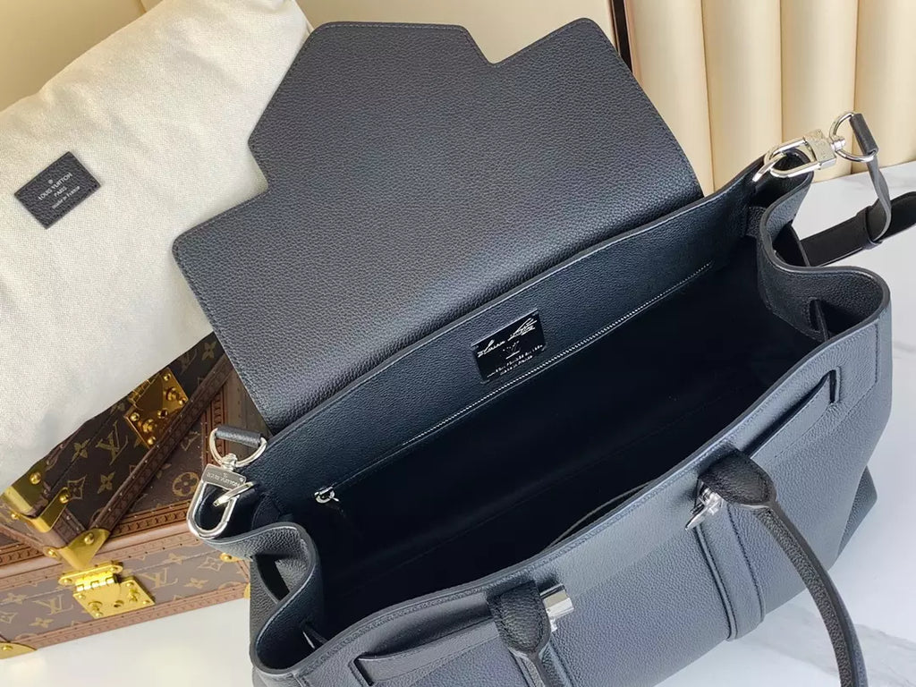 ジョルジュ トート MM バッグ ブラック ヴィンテージレザー M23153 – LW208