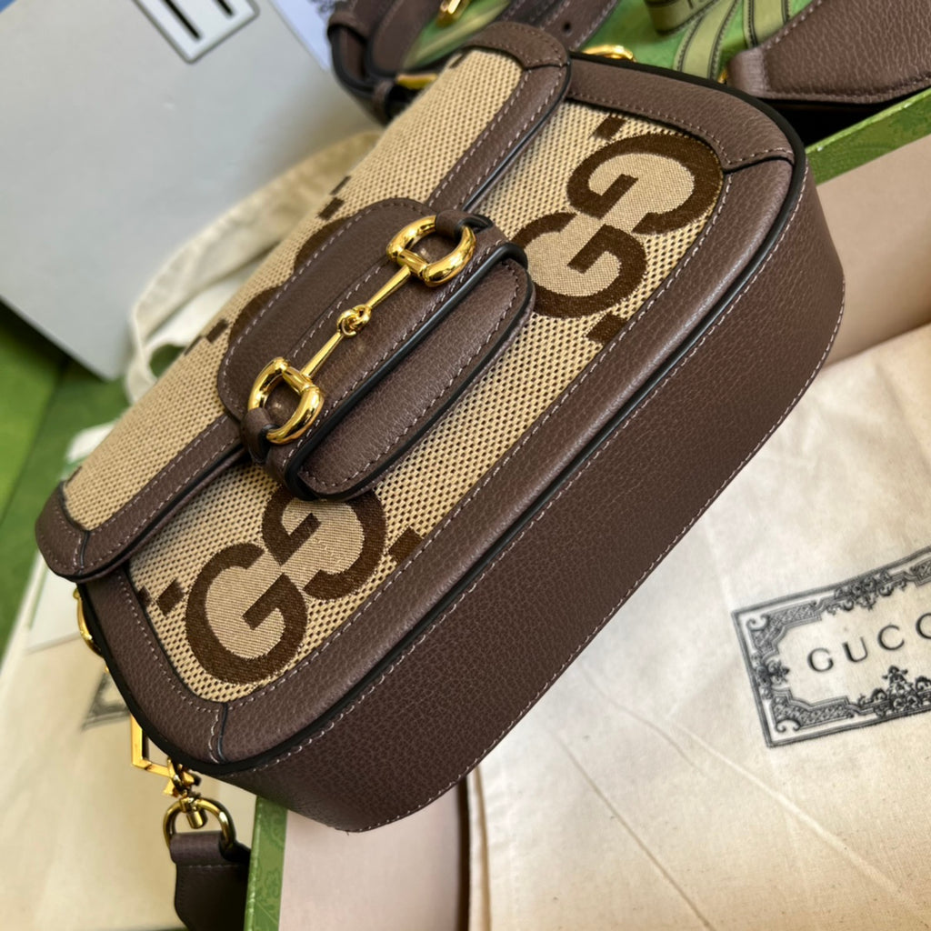 グッチ ホースビット 1955 ジャンボ GG ミニバッグ