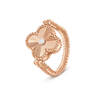 Van Cleef & Arpels ヴィンテージ アルハンブラ フリッパブル リングの新着