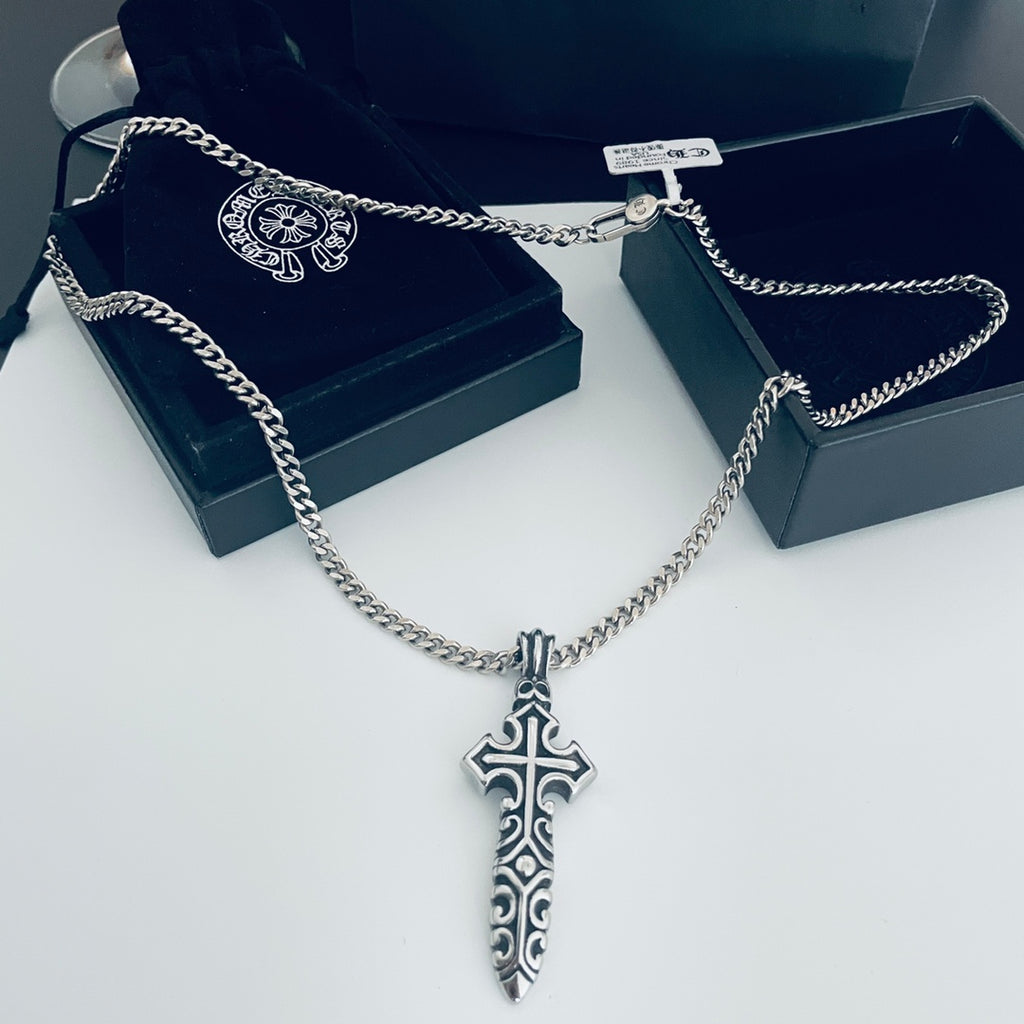 【CHROME HEARTS】クロムハーツ、新しいネックレス万能シンプルファッションオーナメント