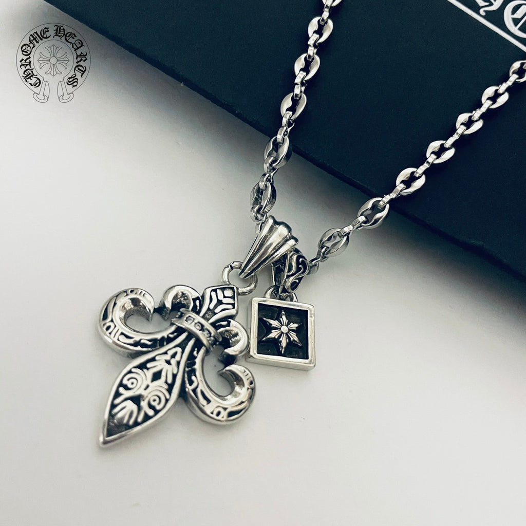 【CHROME HEARTS】ネックレス、新しいネックレス万能シンプルファッションオーナメント12