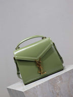 YSL 623930 カサンドラ ミニトップハンドル（箱入り）サンローラン グリーン