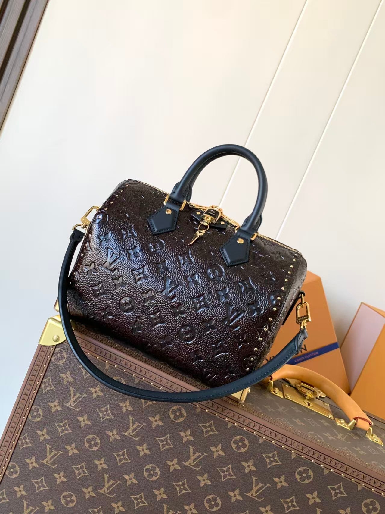 スピーディートランク25 ファッションレザー M26392
