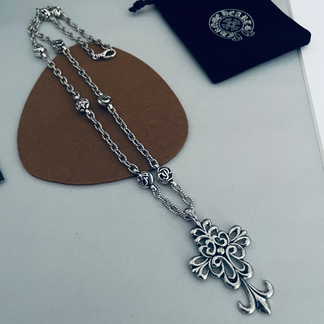【CHROME HEARTS】ネックレス、新しいネックレス万能シンプルファッションオーナメント