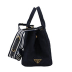 PRADA コットンキャンバス 2WAYトートバッグ